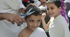 Umrah hair cutting rules Hanafi